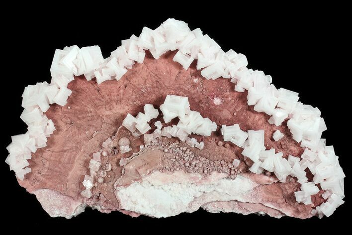 Pink Halite Crystal Plate - Trona, California #72280